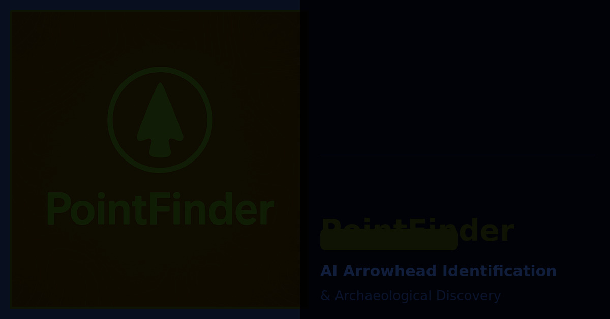 PointFinder – AI Arrowhead Identification and Archaeological Discovery